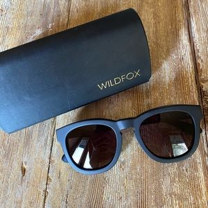 Matte Black Wildfox Classic Fox Sunglasses
